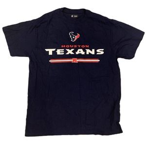 Houston Texans NFL Team Apparel T-Shirt‎ Men's Size Large